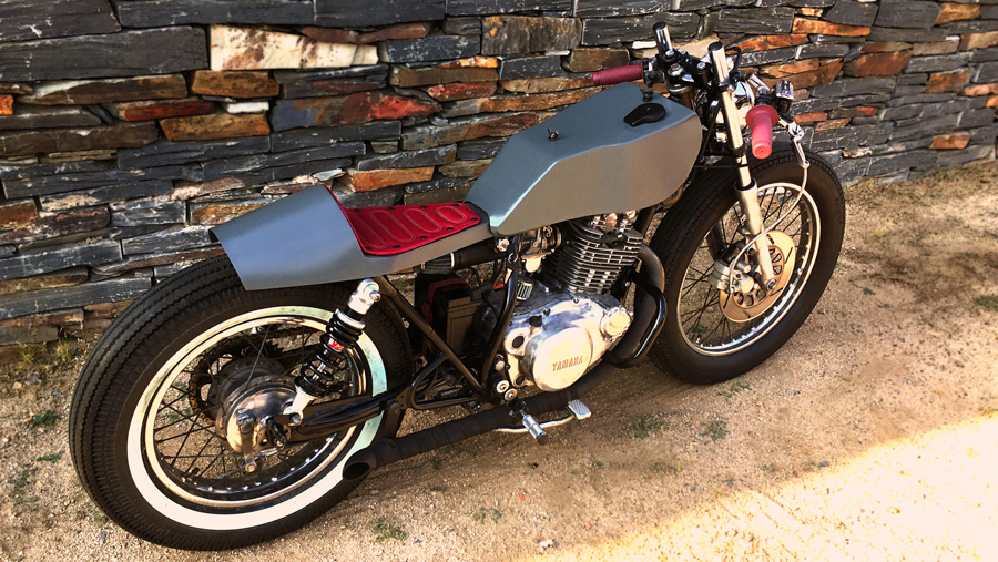 Heroin moto Yamaha sr 250 modelo base