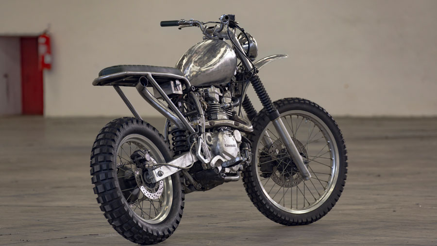 Heroin moto Yamaha sr 250 modelo base